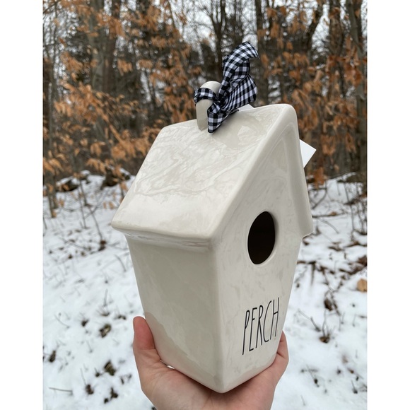 Rae Dunn “Perch” Bird House - Picture 3 of 5
